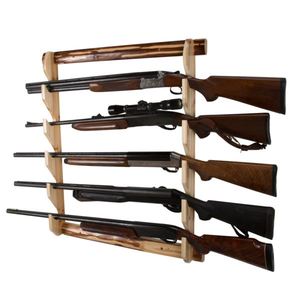 5-Gun Horizontal Wall Storage Rack