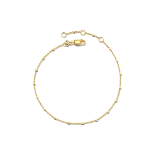 Kendra Scott Single Satellite Chain Bracelet in 18K Yellow Gold Vermeil