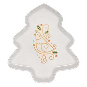 Noel Collection 14" Tree Platter White