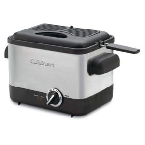 Cuisinart Compact Deep Fryer Black/Stainless