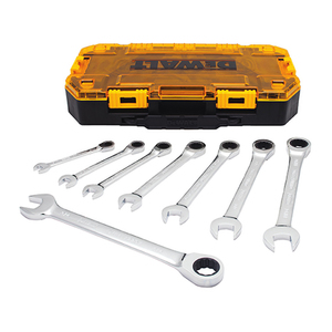 Tough Box 8pc SAE Ratcheting Wrench Set