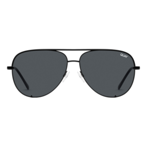 Quay Polarized High Key Extra Large Sunglasses Black/Smoke Polarized