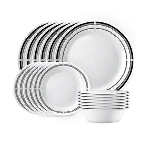 Brasserie Classic Pattern 18pc Dinnerware Set