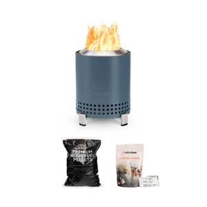 Mesa Tabletop Pit + Wood Fuel Pellets + Starter Pack Water