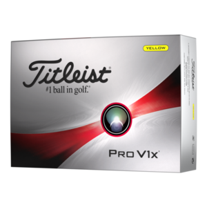 Titleist Pro V1x Golf Balls Yellow