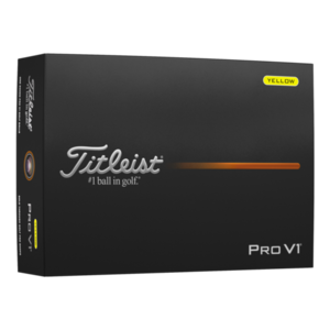 Titleist Pro V1 Golf Balls Yellow