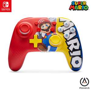 PowerA - Nano Enhanced Wireless Controller for Nintendo Switch - Mario Victory