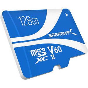 Sabrent 128GB Rocket V60 UHS-II microSDXC Memory C