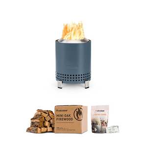 Mesa Tabletop Pit + Wood Fuel Pellets + Starter Pack Water