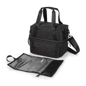 Tarana Insulated Lunch Tote Carbon Black