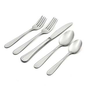 45pc Flight 18/0 Stainless Steel Flatware Set