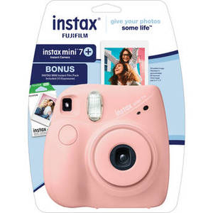 FUJIFILM INSTAX MINI 7+ Instant Film Camera (Light