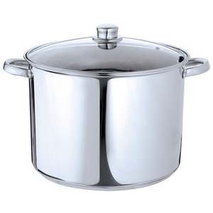 12qt Pure Intentions Stainless Steel Stock Pot w/ Lid