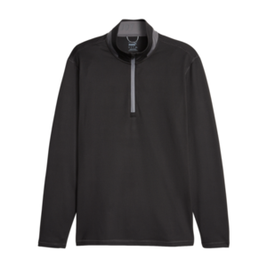 Puma Lightweight 1/4 Zip X-Large Puma Black/Slate Sky Size: X-Large