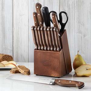 Precision Cut 15pc Knife Block Set