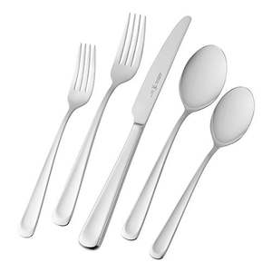 Silvano 45pc 18/10 Stainless Steel Flatware Set