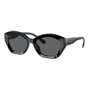 Michael Kors Women's Bel Air Sunglasses Black/Dark Grey Solid