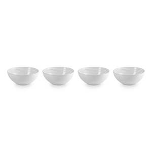 Set of 4 Vancouver Cereal Bowls, White