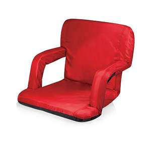 Ventura Portable Reclining Stadium Seat Red