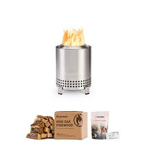 Mesa Tabletop Pit + Wood Fuel Pellets + Starter Pack Stainless