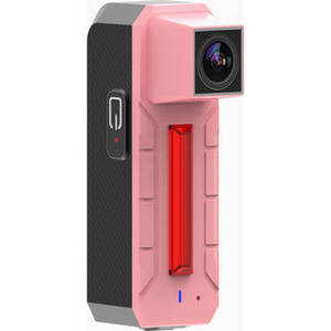 RIPOON Q100 Rear Light Bicycle Dash Cam (Pink)