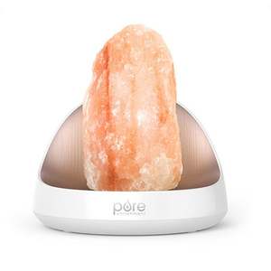 PureGlow 2-in-1 Himalayan Salt Rock Lamp & Diffuser