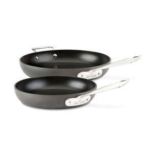 HA1 Non-Stick Hard Anodized 2-Piece Fry Pan Set - 8/10-inch