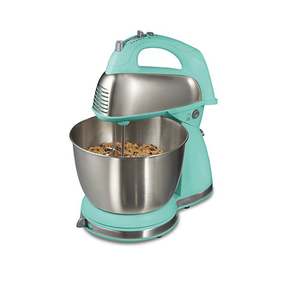 6 Speed Hand/Stand Mixer Aqua Blue