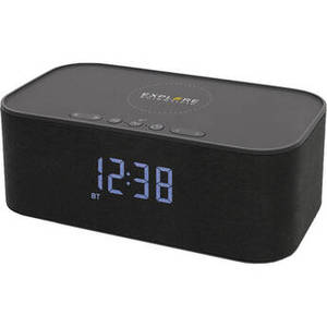 Explore Scientific Bluetooth Speaker with Clock &