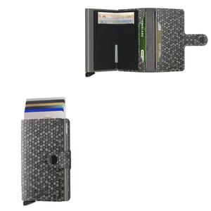 Miniwallet Hexagon Grey