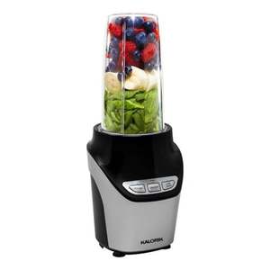 8pc 1500W Nutrition Blender Set Black/Silver